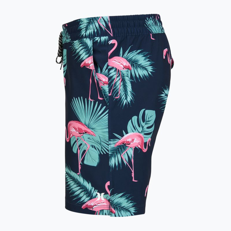 Men's swim shorts Hurley Flamingo Volley Swim Hort Navy 3