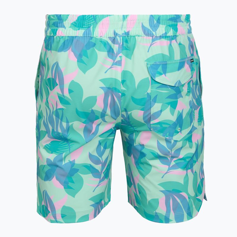 Men's swim shorts Hurley Aticama Volley Swim Short Blue/Aqua 2