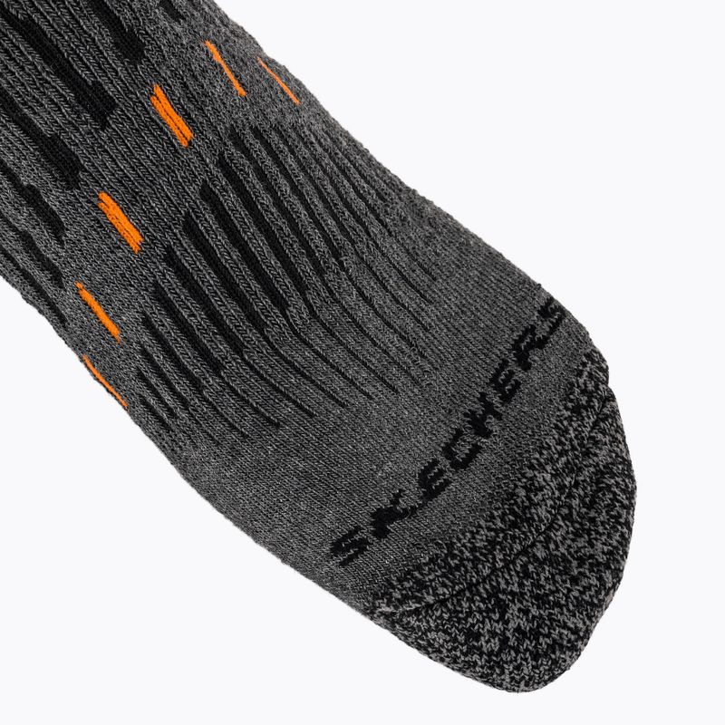 Socks SKECHERS Full Terry Qtr Crew black / grey 5