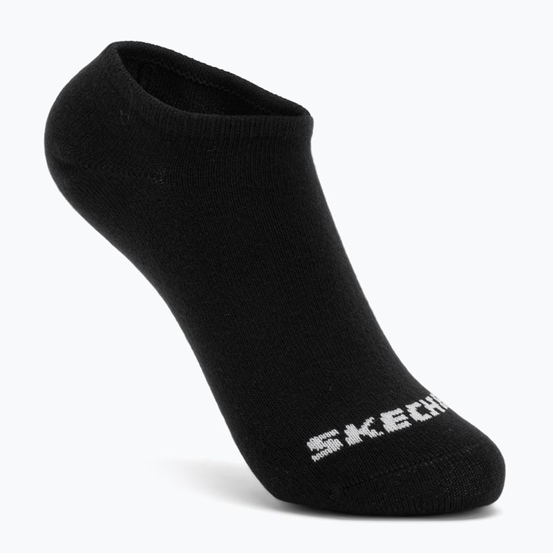 Children's socks SKECHERS Non Terry No Show 3 pairs black 2