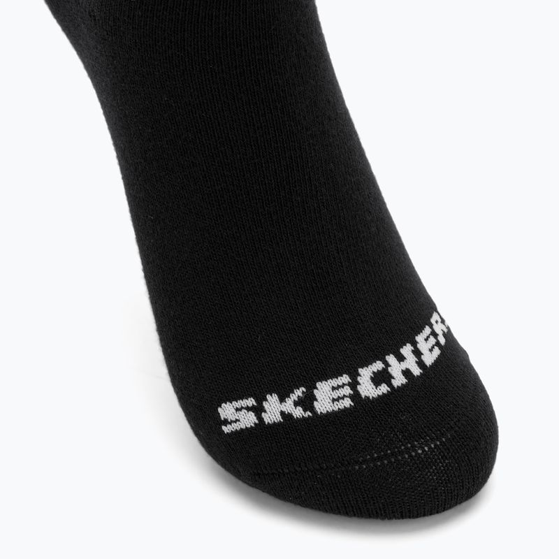 Children's socks SKECHERS Non Terry No Show 3 pairs black 4