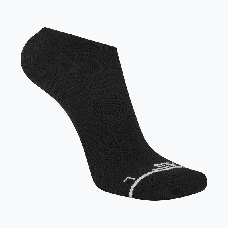 Men's socks SKECHERS 1/2 Terry No Show 3 pairs black 2