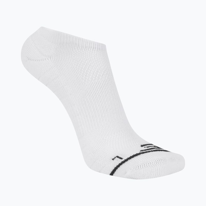 Men's socks SKECHERS 1/2 Terry No Show 3 pairs white traditional 2
