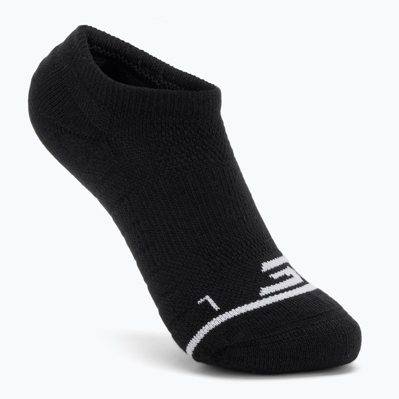 Women's socks SKECHERS 1/2 Terry No Show 3 pairs black 2