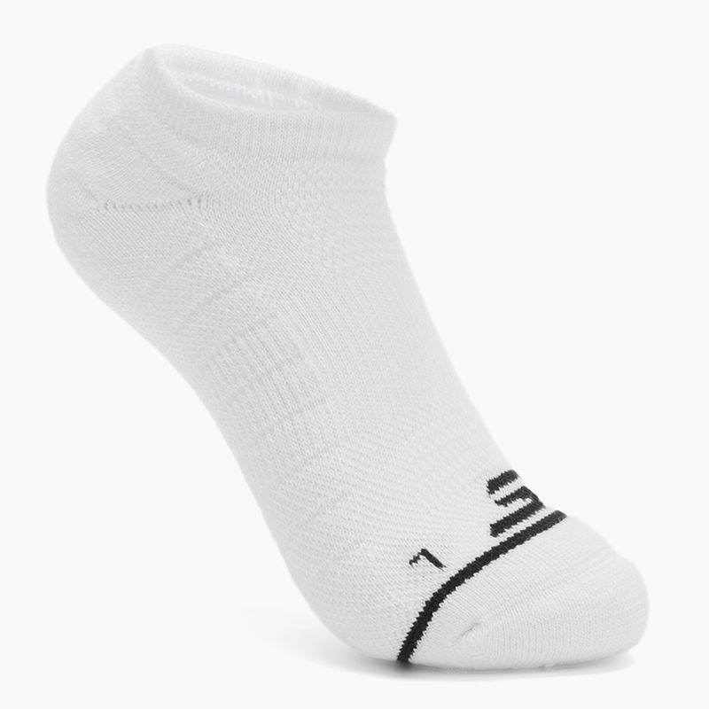 Men's socks SKECHERS 1/2 Terry No Show 3 pairs white traditional 2