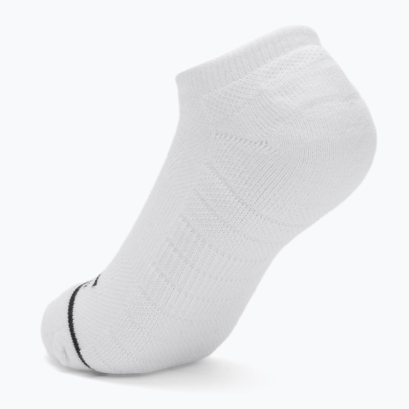 Men's socks SKECHERS 1/2 Terry No Show 3 pairs white traditional 4