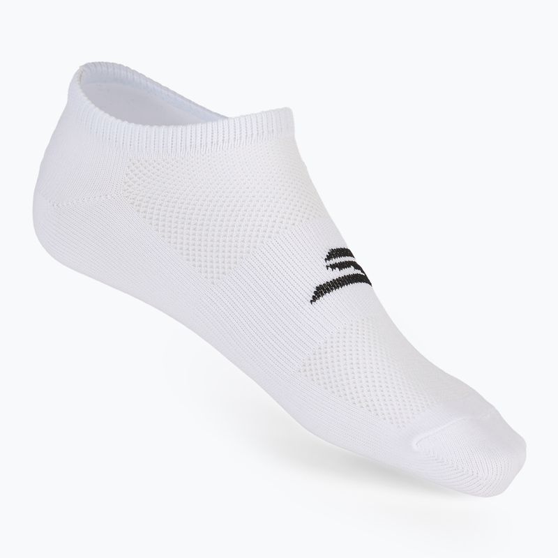 Men's socks SKECHERS Microfiber Non Terry No Show 3pairs white traditional 2