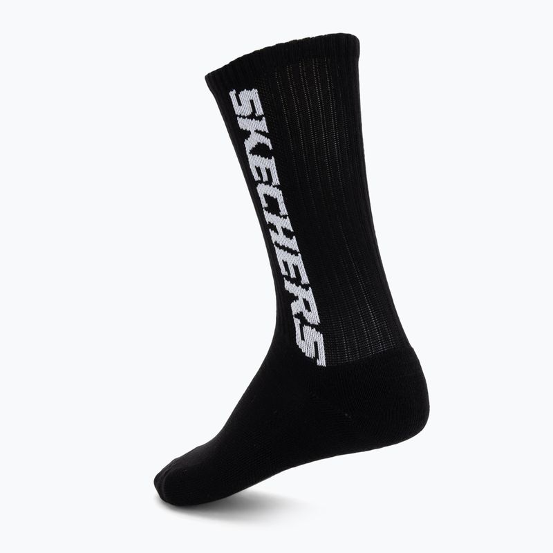 Socks SKECHERS Terry Crew 1/2 3 pack black 2