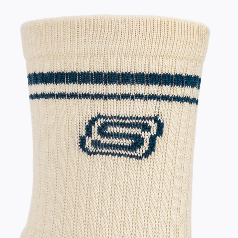 Socks SKECHERS Full Terry Low Crew white/blue 6