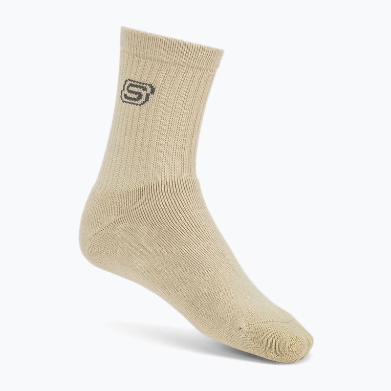 Socks Skechers Full Terry Low Crew ivory 3