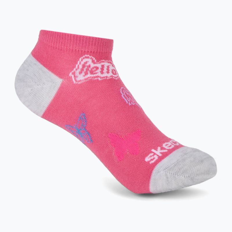 Children's socks SKECHERS Non Terry Low Cut 6 pairs purple 6