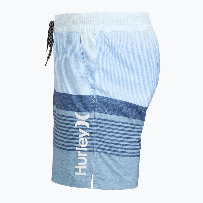 Men's swim shorts Hurley Epic Ombre Volley Swim Short blue/white 3
