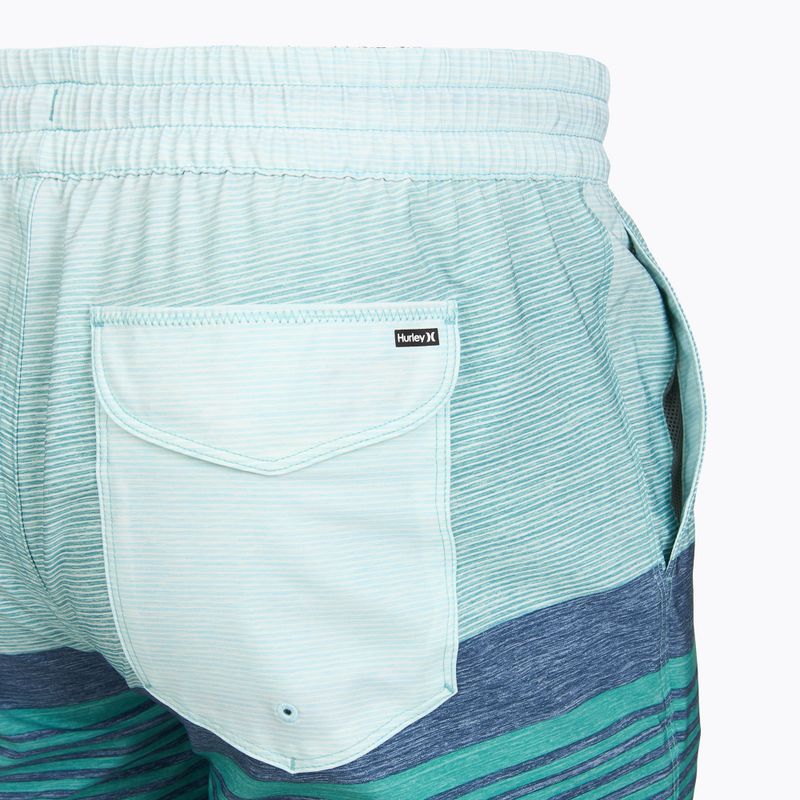 Men's swim shorts Hurley Epic Ombre Volley Swim Short Teal Tint 4