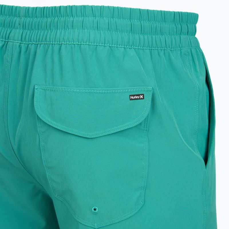 Men's swim shorts Hurley Crossover Volley Swim Short Teal Tint 4