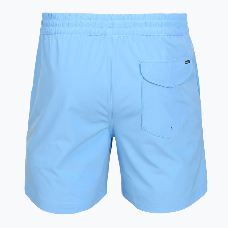 Men's swim shorts Hurley Crossover Volley Swim Short Photo Blue 2