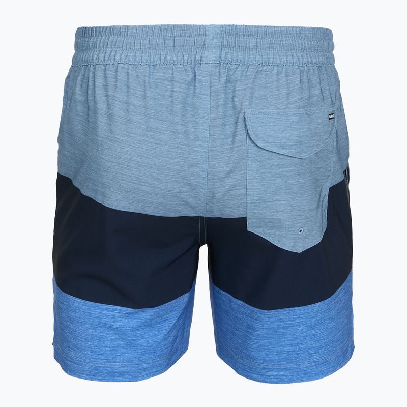 Men's swim shorts Hurley Color Blocked Volley Swim Short Baby Blue 2