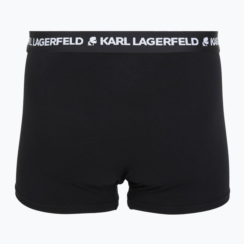 Men's boxers KARL LAGERFELD Logo Trunk 7 pairs black 3