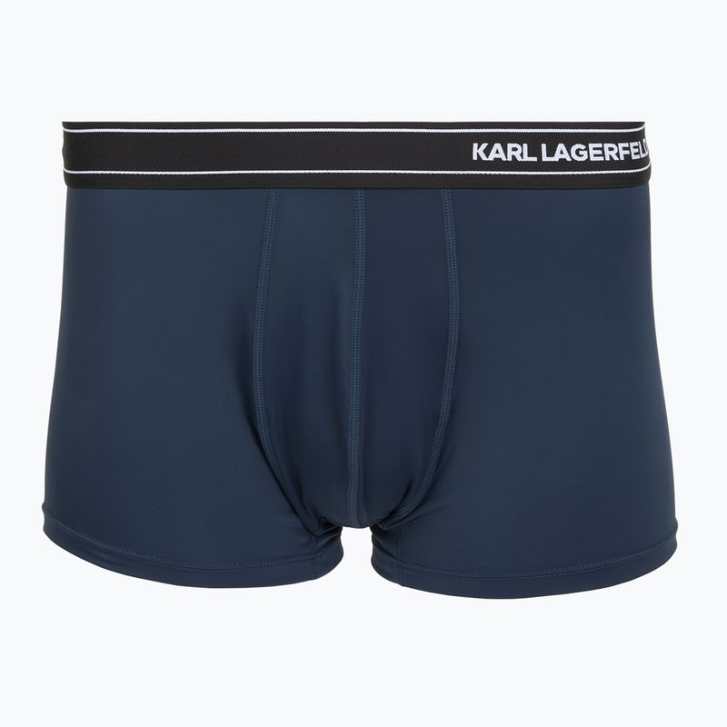 Men's boxers KARL LAGERFELD Stripe Logo Micro Trunk 3 pairs mood indigo 2