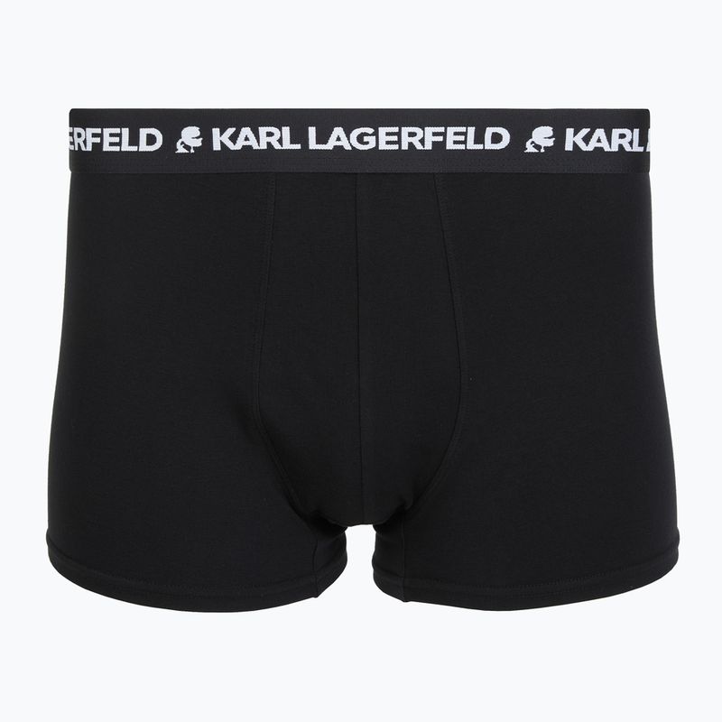 Men's boxers KARL LAGERFELD Logo Trunk 5 pairs black 2