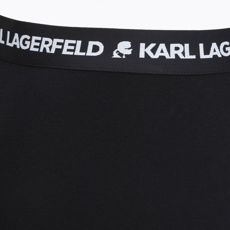 Men's boxers KARL LAGERFELD Logo Trunk 5 pairs black 4