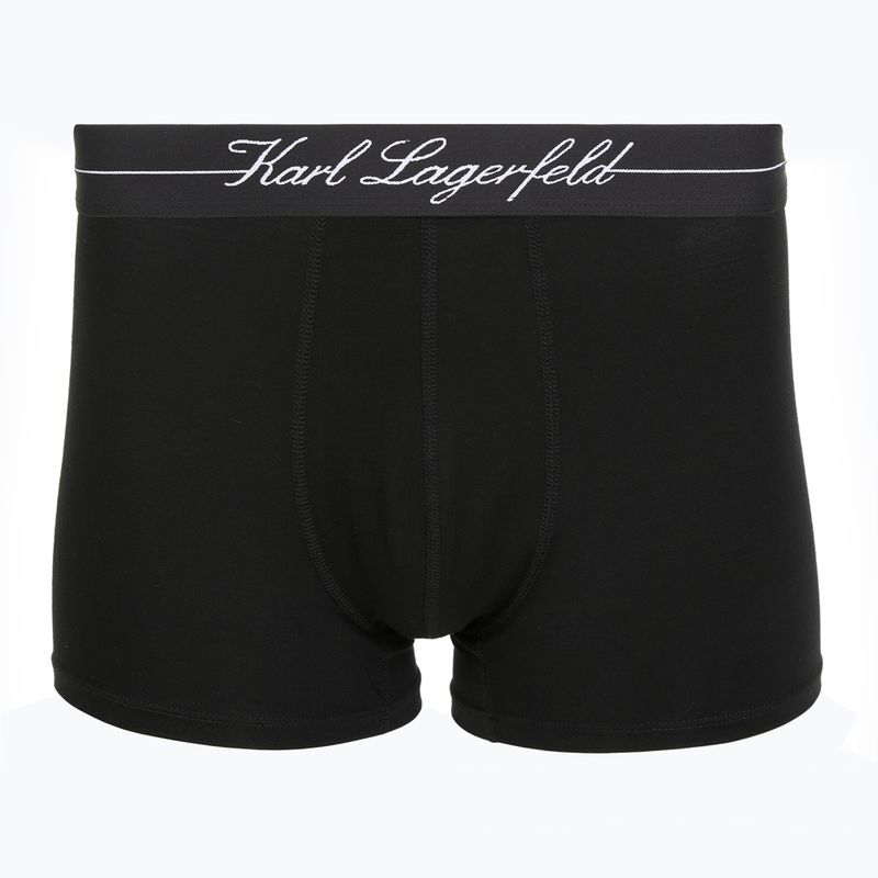 Men's boxers KARL LAGERFELD Hotel Karl Lyocell Trunk 3 pairs black 2