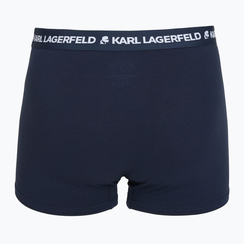 Men's boxers KARL LAGERFELD Logo Trunk 3 pairs navy 3