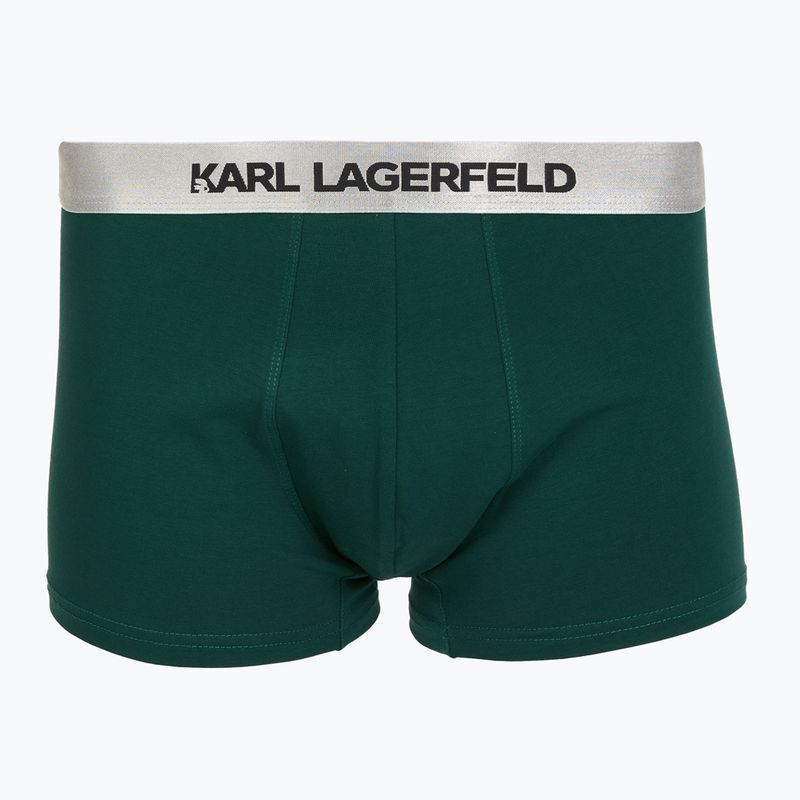 Men's boxers KARL LAGERFELD Elastic Trunk 3 pairs dark sea/black/blue 3