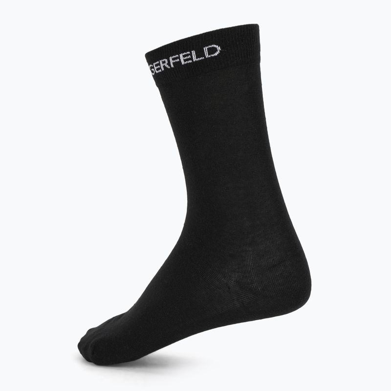 Men's trunks + socks set KARL LAGERFELD Ikon Trunk aop karl dot black 6