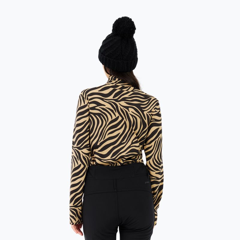 Women's sweatshirt Protest PRTEsher 1/4 Zip Active bamboobeige 6