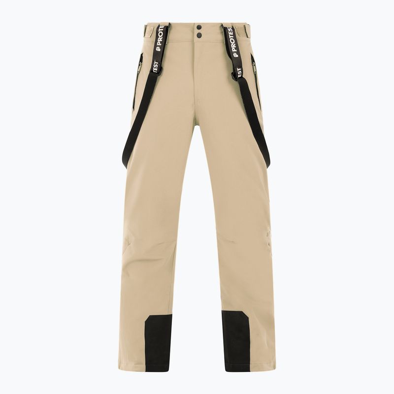 Men's snowboard trousers Protest PRTChester bamboo beige 6