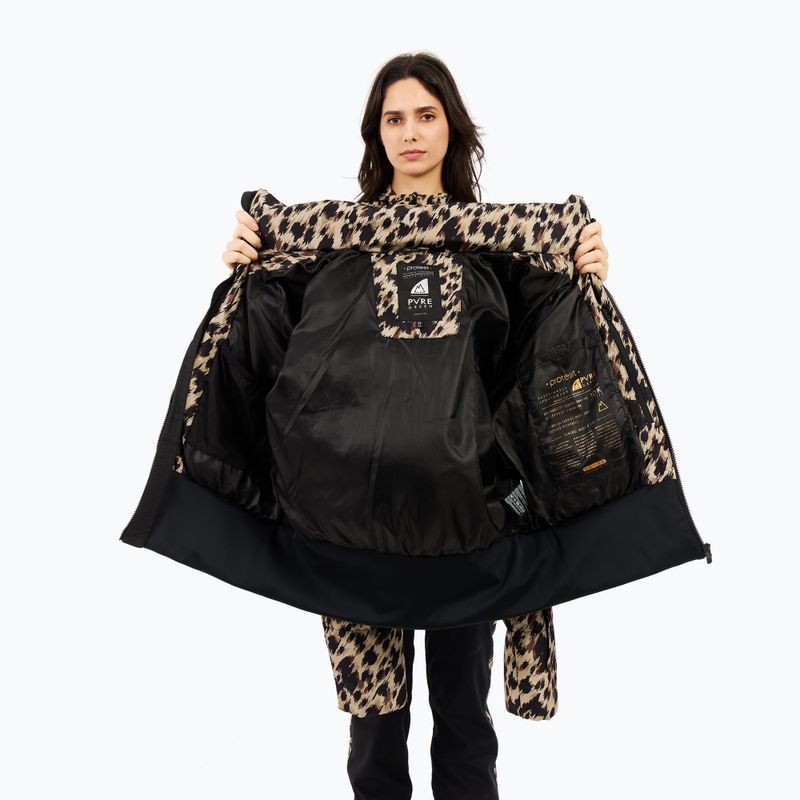 Women's ski jacket Protest PRTJetta bamboobeige 6