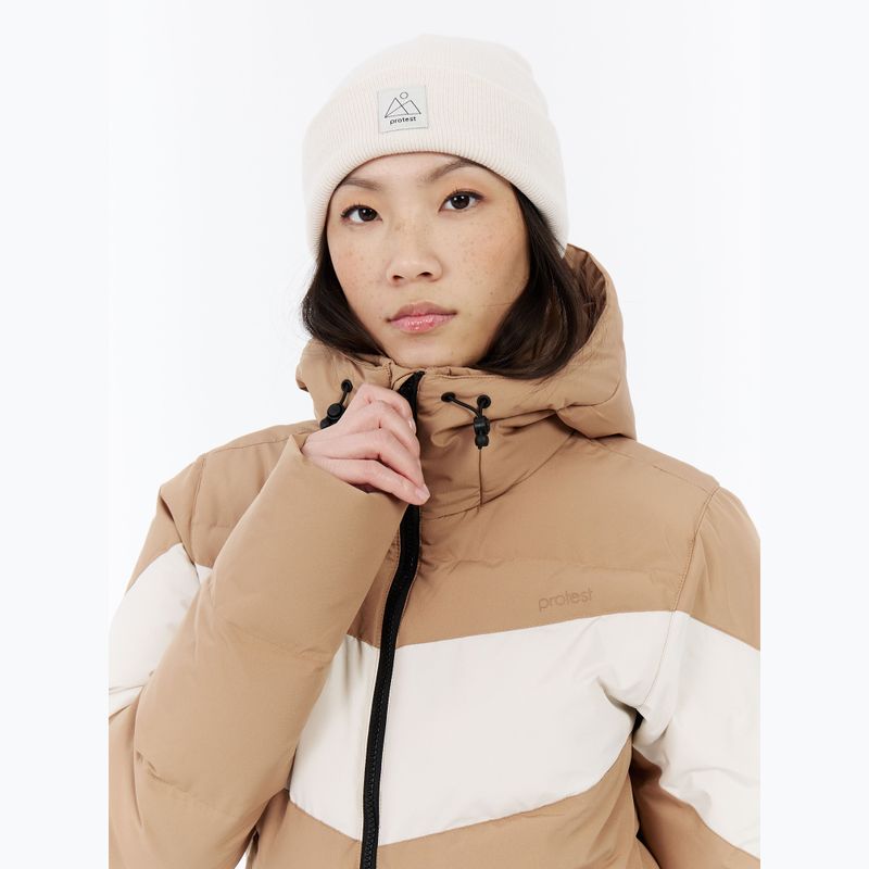 Women's ski jacket Protest PRTJilly teddy brown 5