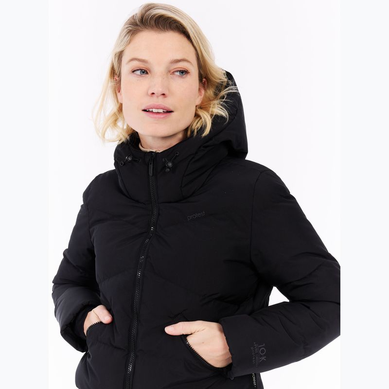 Women's ski jacket Protest PRTPreppy Zip-Shift true black 9