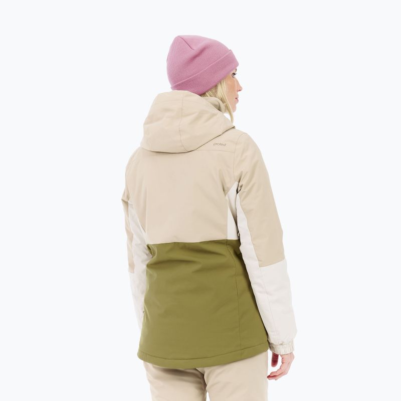 Women's snowboard jacket Protest PRTSina willow green 3