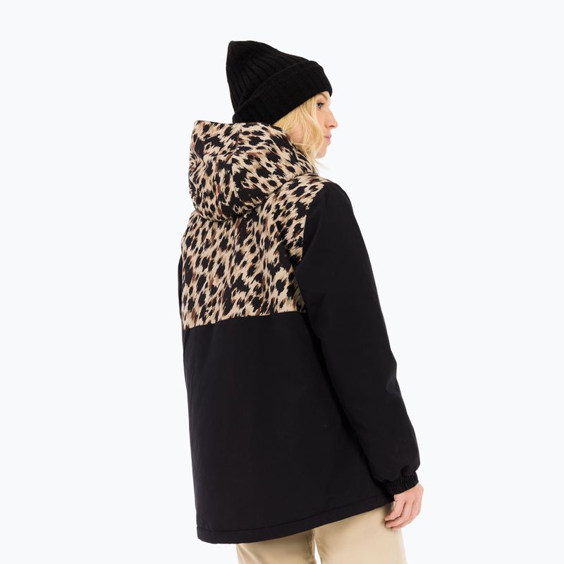 Women's snowboard jacket Protest PRTViper Anorak true black 3