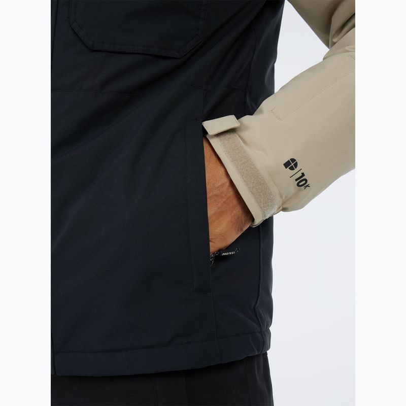 Men's snowboard jacket Protest PRTKajo kale green 6