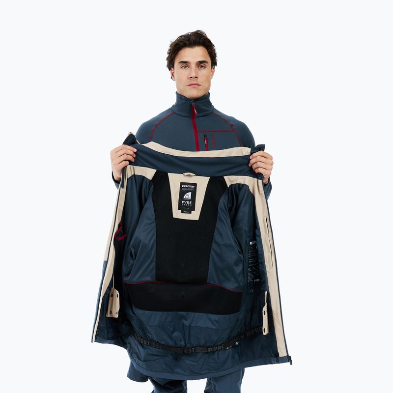 Men's snowboard jacket Protest PRTZoot twilight navy 8