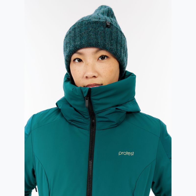 Women's ski jacket Protest PRTMercury caramel yellow 5