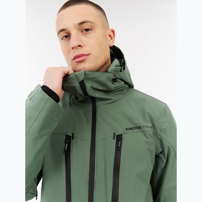 Men's snowboard jacket Protest PRTTimothy aspen green 5