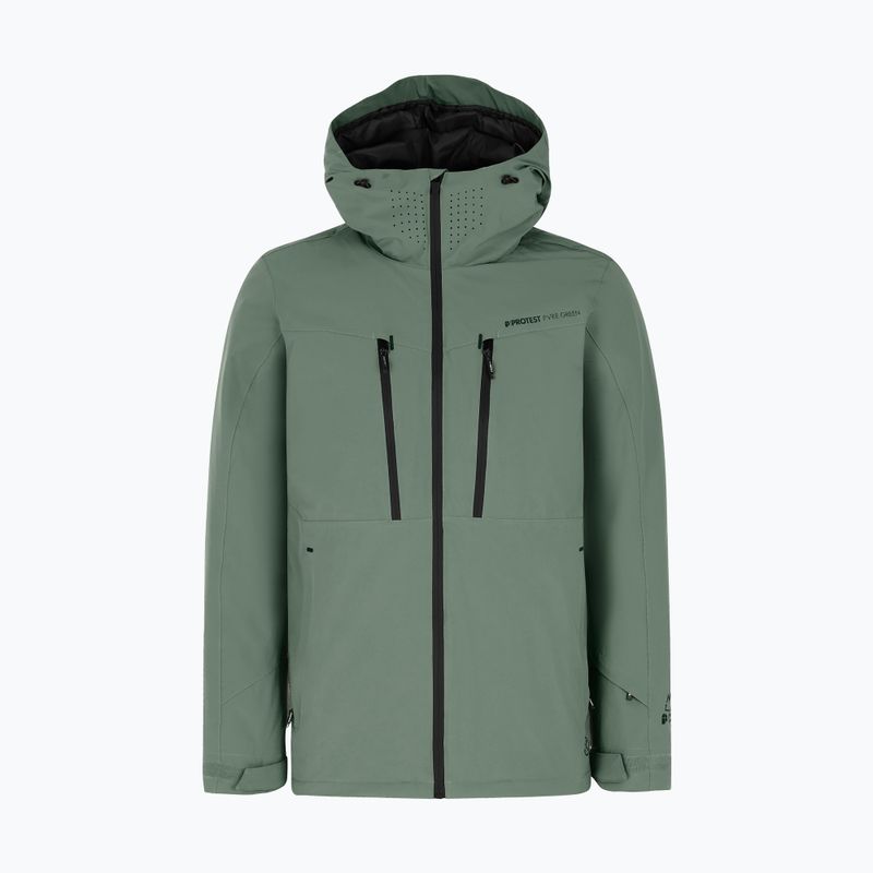 Men's snowboard jacket Protest PRTTimothy aspen green 9
