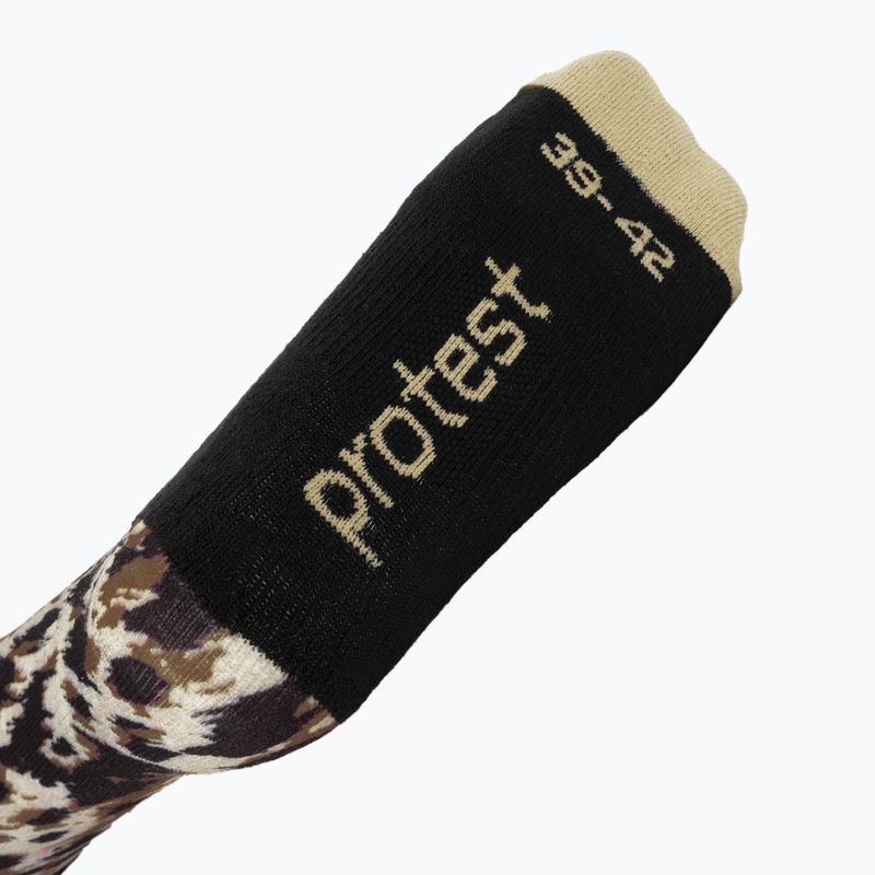 Women's ski socks Protest PRTElle rainstorm blue 3