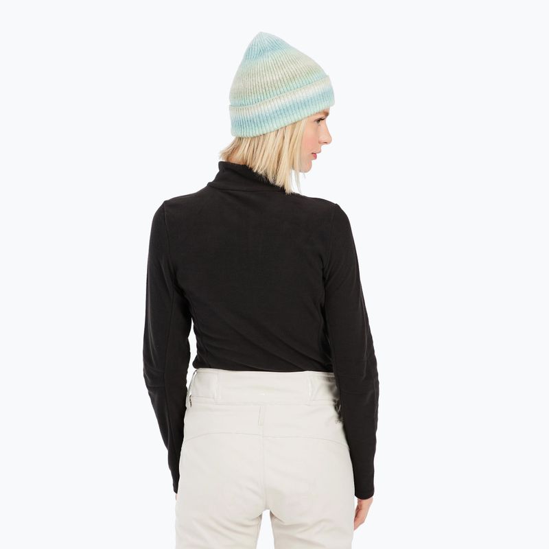 Women's sweatshirt Protest PRTRemutez 1/4 Zip Active true black 3