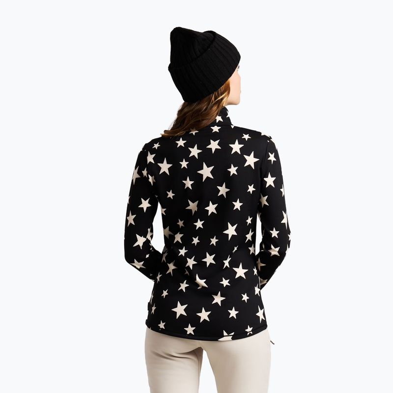 Women's fleece sweatshirt Protest PRTSwana 1/4 Zip Active true black 5