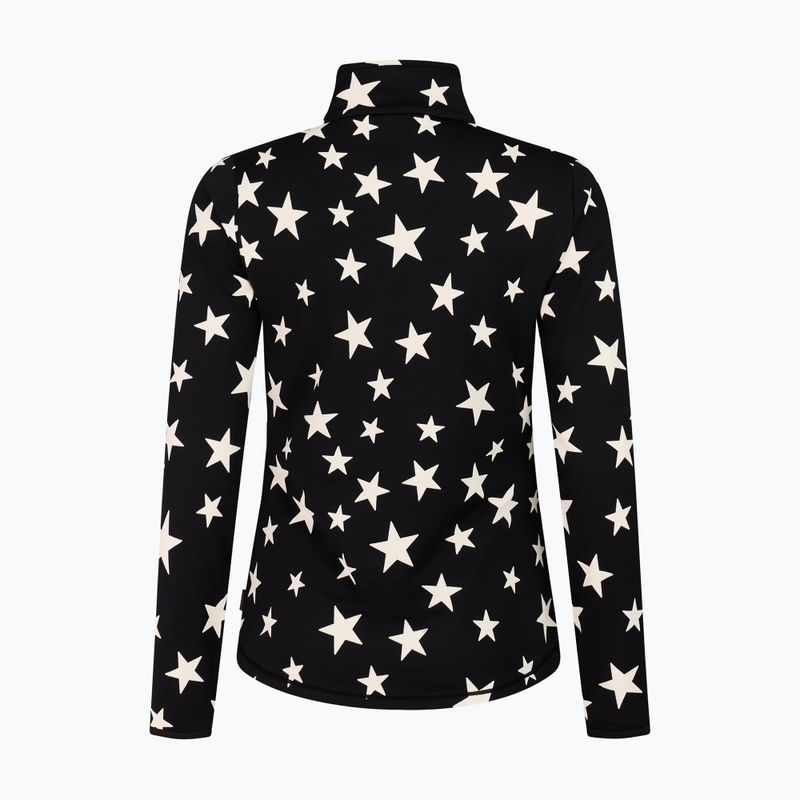 Women's fleece sweatshirt Protest PRTSwana 1/4 Zip Active true black 7