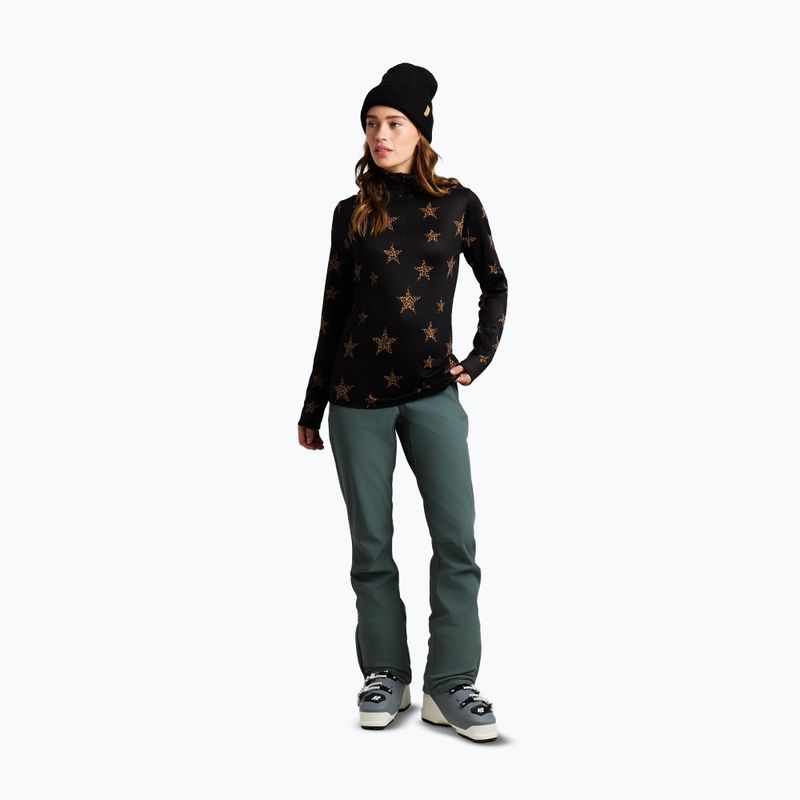 Women's fleece sweatshirt Protest PRTSwana 1/4 Zip Active fudgecamel 2