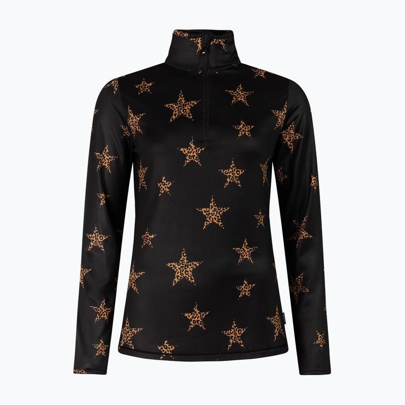 Women's fleece sweatshirt Protest PRTSwana 1/4 Zip Active fudgecamel 6