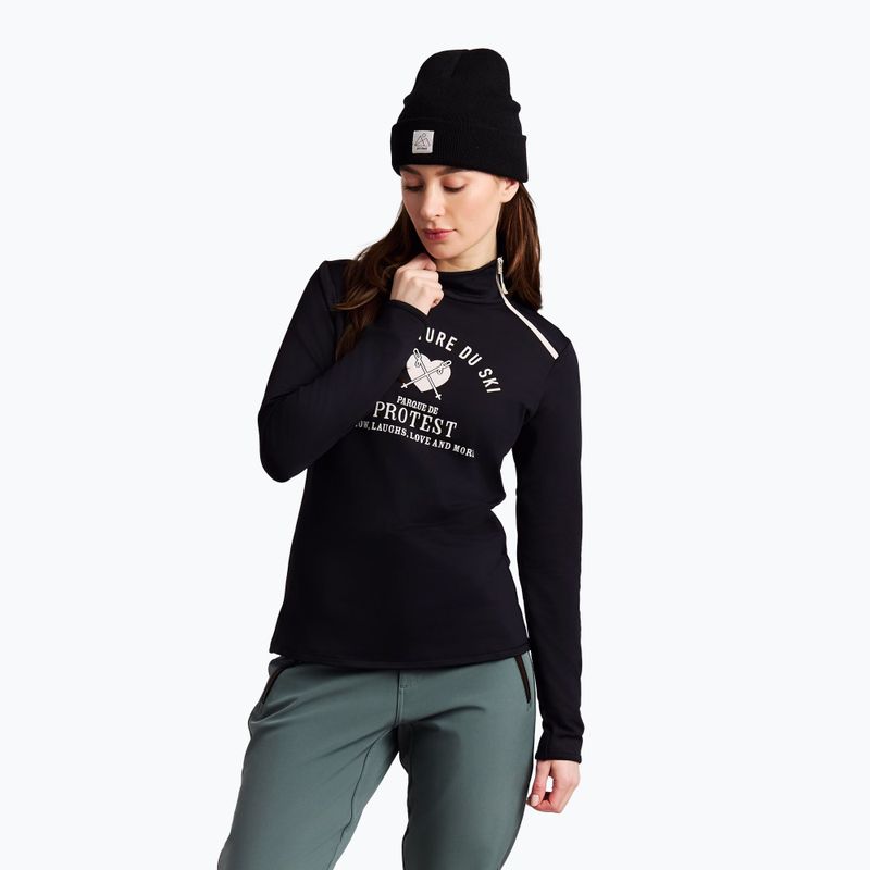 Women's longsleeve Protest PRTHolker Active true black 4