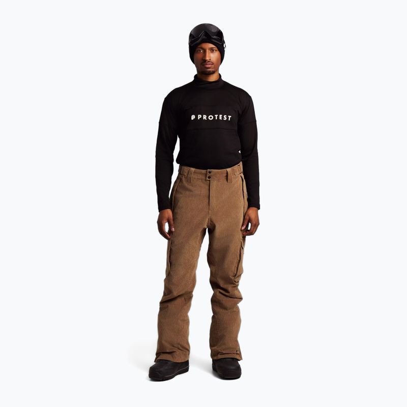 Men's snowboard trousers Protest PRTJoss sandy brown 2