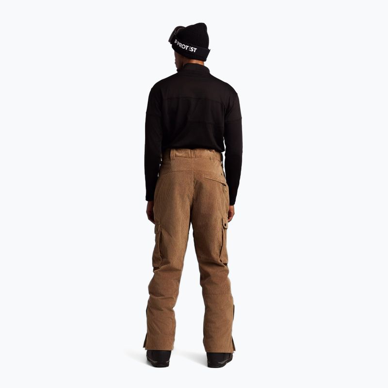 Men's snowboard trousers Protest PRTJoss sandy brown 3