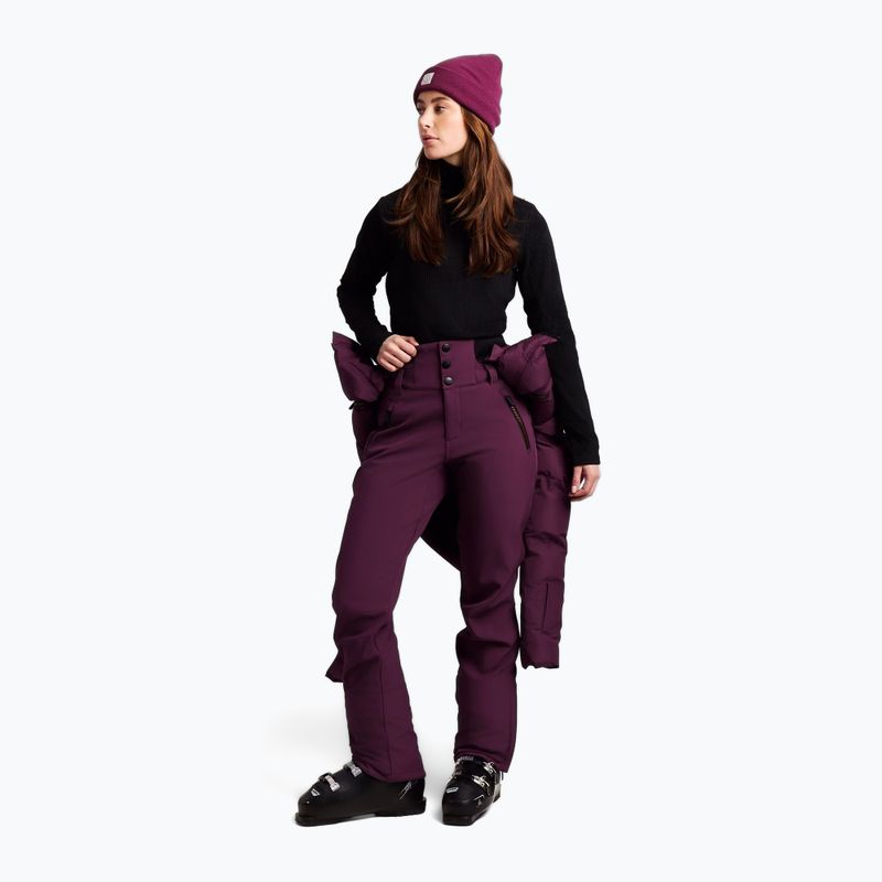 Women's ski suit Protest PRTBuena Zipshift current purple 4